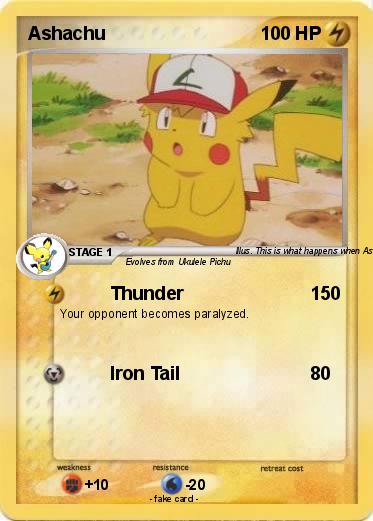 Pokemon Ashachu