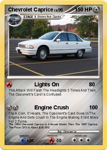Pokemon Chevrolet Caprice