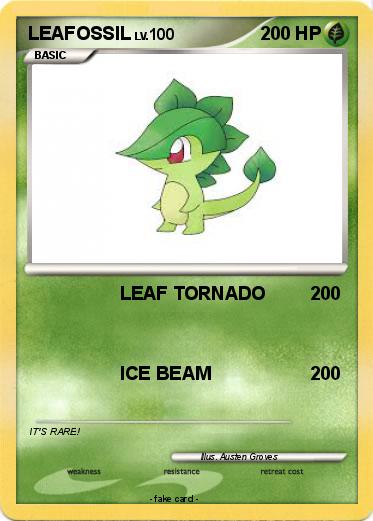 Pokemon LEAFOSSIL
