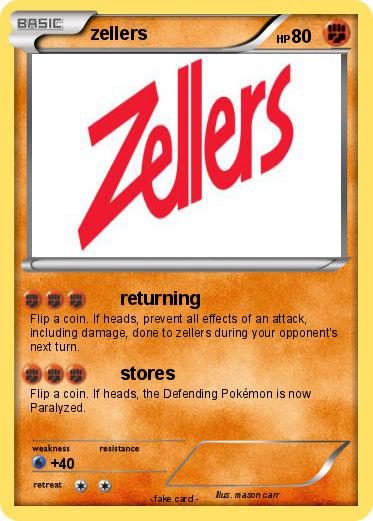 Pokemon zellers