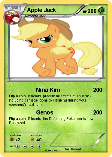 Pokemon Apple Jack