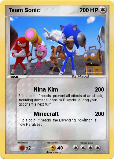 Pokemon Team Sonic