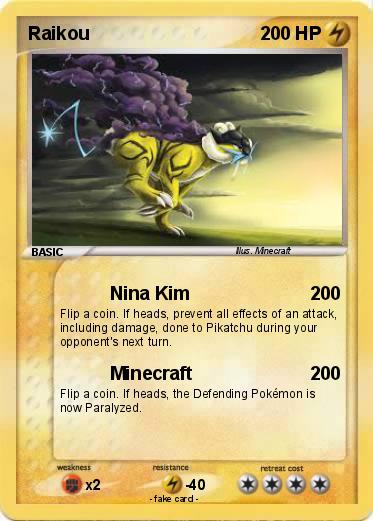 Pokemon Raikou