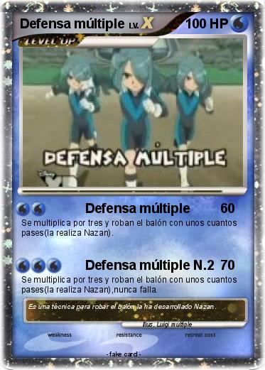 Pokemon Defensa múltiple