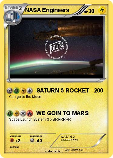 Pokemon NASA Engineers