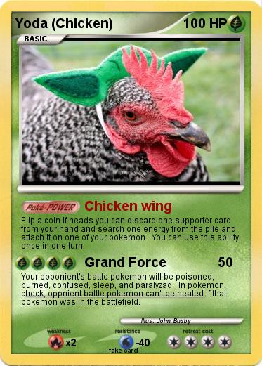 Pokemon Yoda (Chicken)