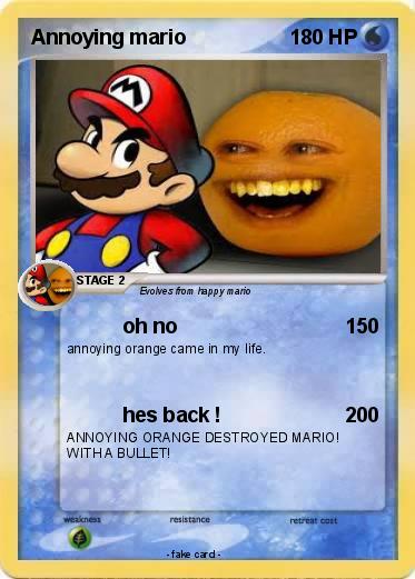Pokemon Annoying mario