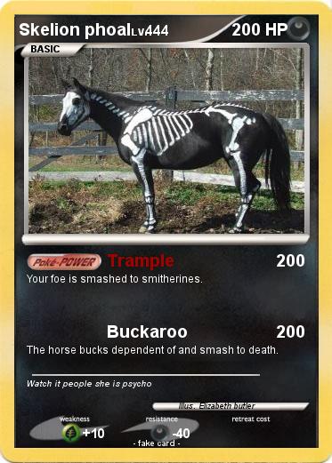 Pokemon Skelion phoal