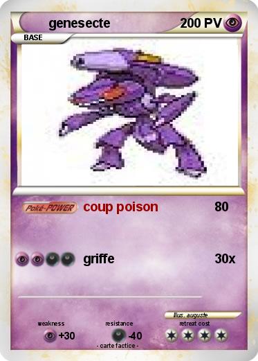 Pokemon genesecte