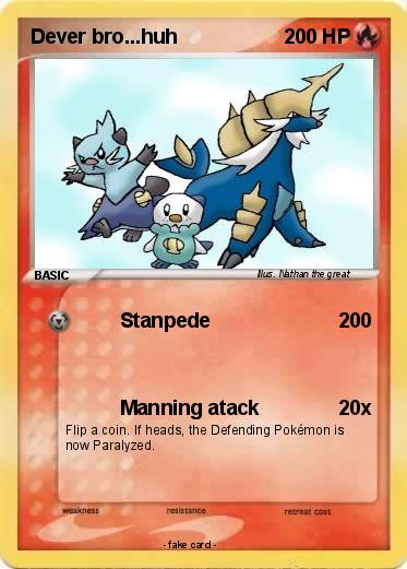 Pokemon Dever bro...huh