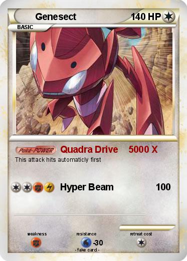 Pokemon Genesect