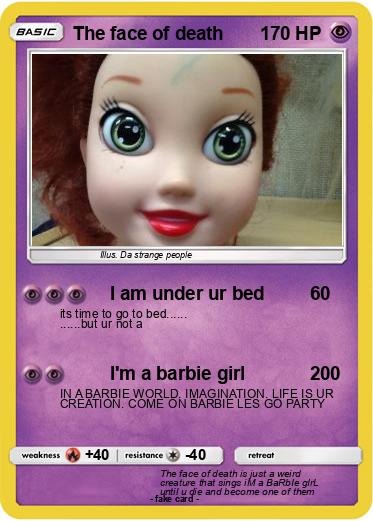 Pokemon The face of death