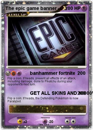 Pokemon The epic game banner