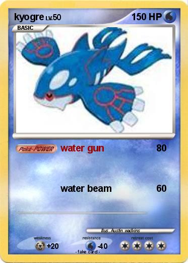 Pokemon kyogre