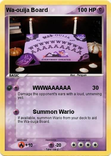 Pokemon Wa-ouija Board