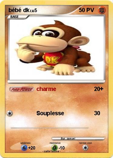 Pokemon bébé dk