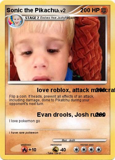 Pokemon Sonic the Pikachu