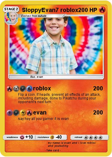 Pokemon SloppyEvan7 roblox