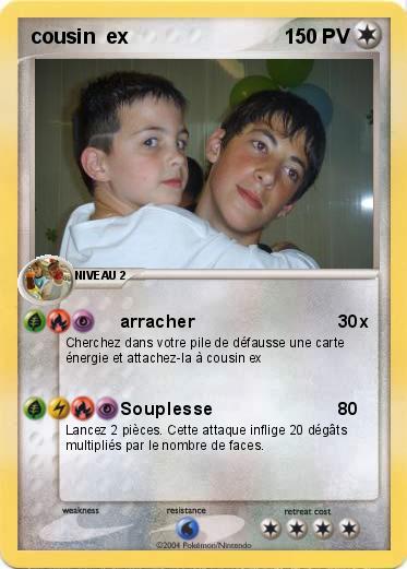 Pokemon cousin  ex