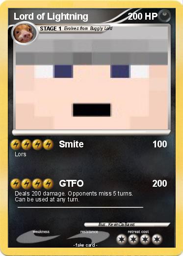 Pokemon Lord of Lightning