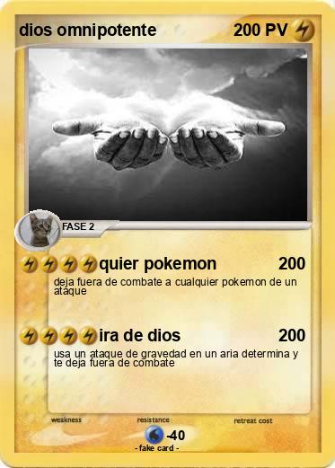 Pokemon dios omnipotente