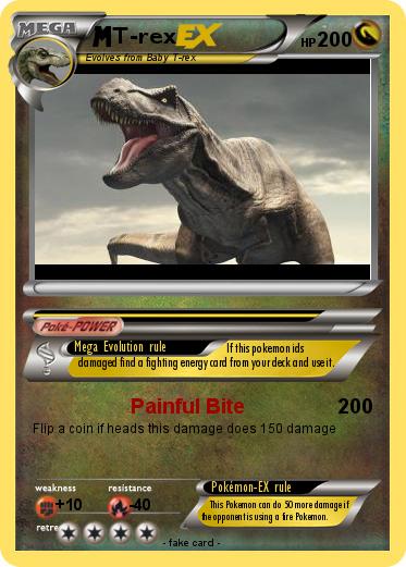 Pokemon T-rex