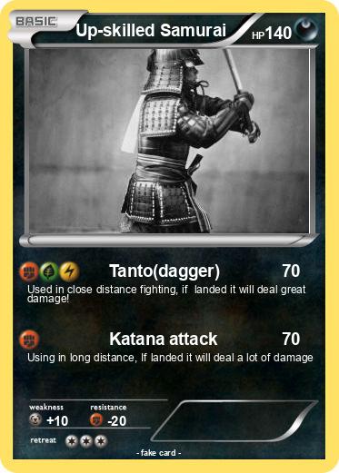 Pokemon Up-skilled Samurai