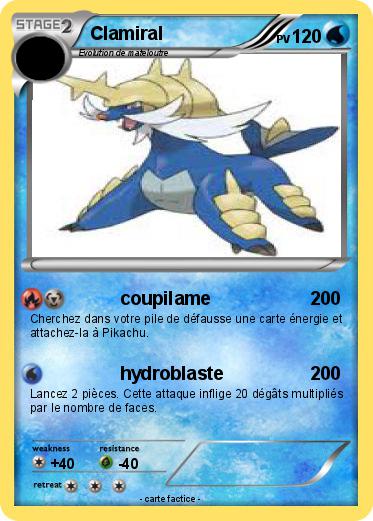 Pokemon Clamiral