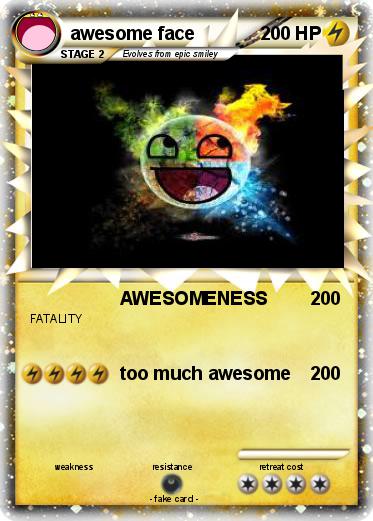 Pokemon awesome face