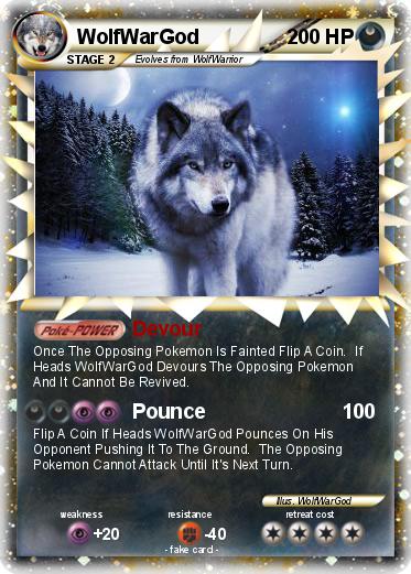 Pokemon WolfWarGod