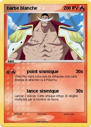 Pokemon barbe blanche