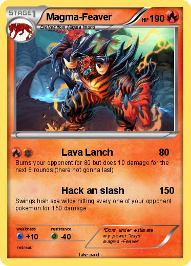 Pokemon Magma-Feaver