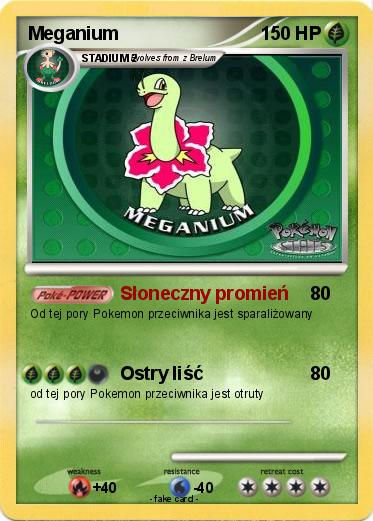 Pokemon Meganium