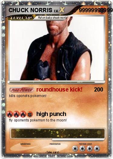 Pokemon CHUCK NORRIS