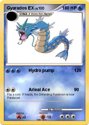Pokemon Gyarados EX