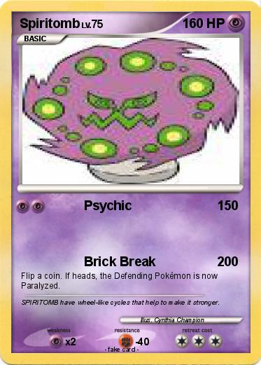 Pokemon Spiritomb