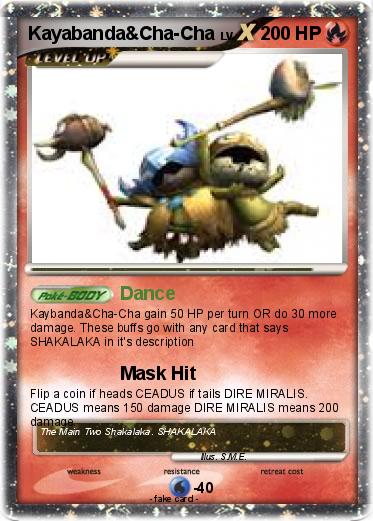 Pokemon Kayabanda&Cha-Cha
