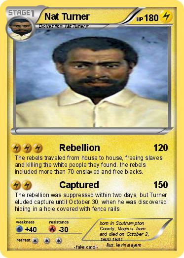 Pokemon Nat Turner