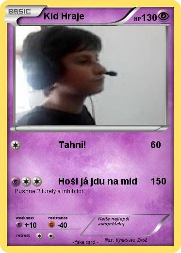 Pokemon Kid Hraje