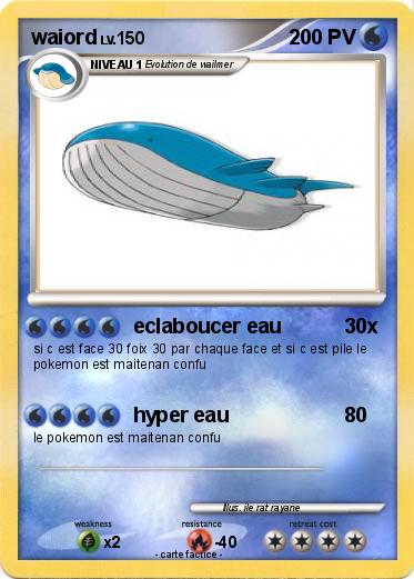 Pokemon waiord
