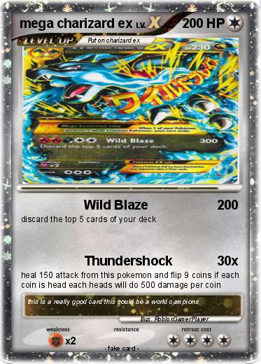 Pokemon mega charizard ex