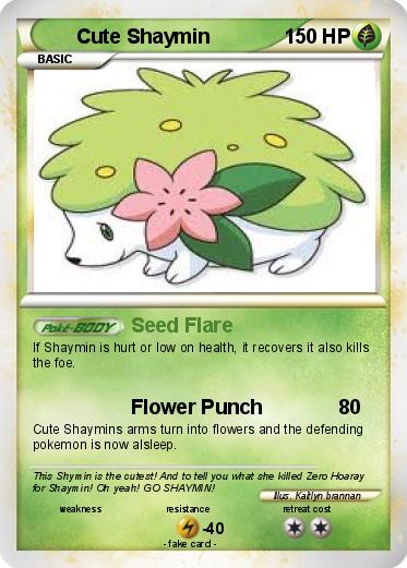 Pokemon Cute Shaymin