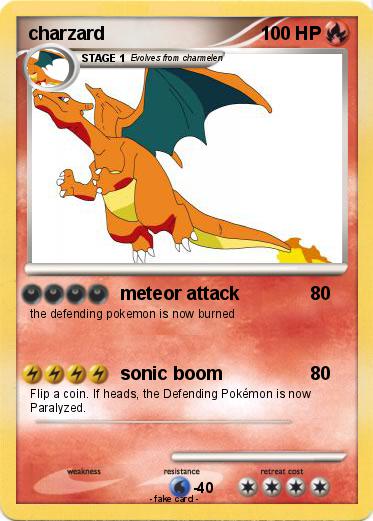 Pokemon charzard