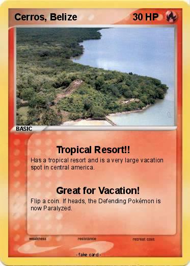 Pokemon Cerros, Belize