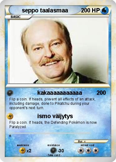 Pokemon seppo taalasmaa