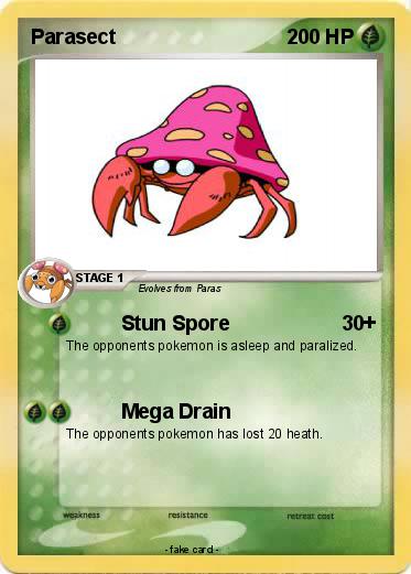 Pokemon Parasect