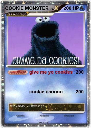Pokemon COOKIE MONSTER