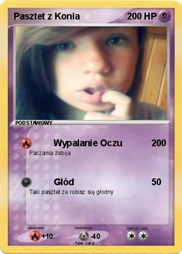 Pokemon Pasztet z Konia