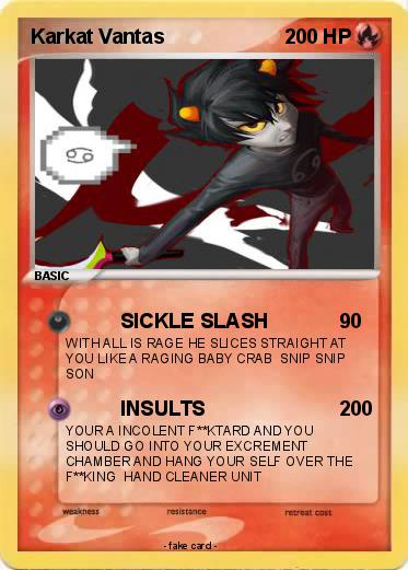 Pokemon Karkat Vantas