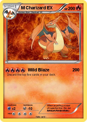 Pokemon M Charizard EX